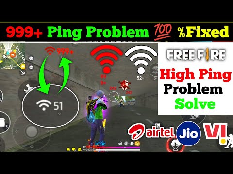 Fix 999+ Ping Problem Free Fire | free fire high ping problem | free fire network problem Solve 