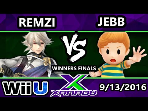 S@X 167 - Jebb (Lucas) Vs. EZG | Remzi (Corrin) SSB4 Winners Finals- Smash Wii U - Smash 4