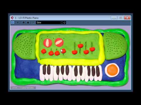 LO-FI Plastic Piano by Knobster