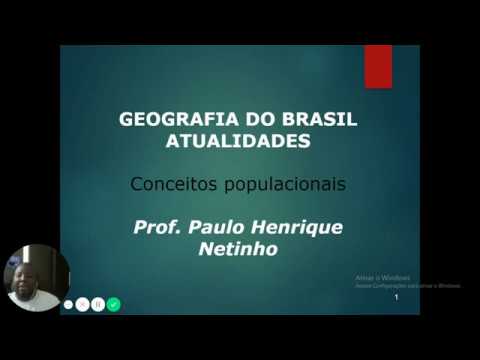 Conceitos populacionais atualizado - Aula 1