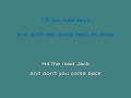 Ray Charles Hit The Road Jack [Karaoke] 