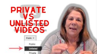 what is difference between private youtube video and unlisted youtube video