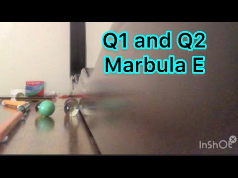 Marble racing(Marbula E)Q1 & Q2/penalties haded out