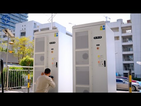 Battery cabinets being shipped