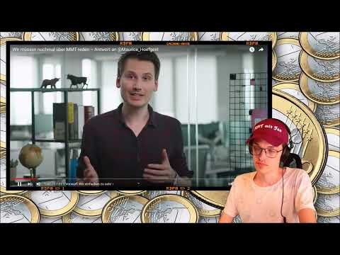WIR MÜSSEN NOCHMAL ÜBER DIE MMT SPRECHEN Reaction auf "Was kostet die Welt?"