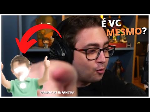 Alan reencontrando um amigo de infância no chat