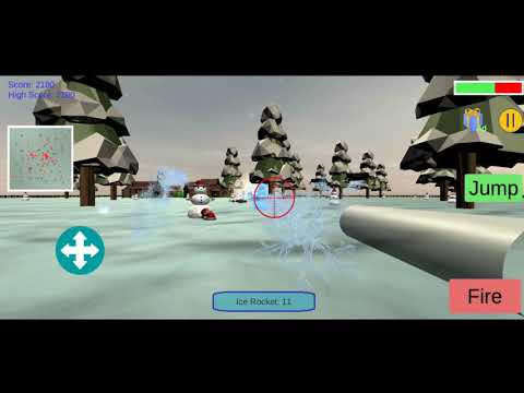 Snowman Battle Video