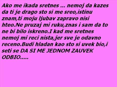 Par lepih reci za nekog posebnog