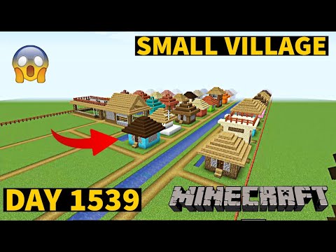 HU Smart Gamer - I build Small Village in Minecraft Creative mode 2023 Day 1539