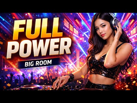 Full Power! 🔥 Big Room EDM Festival Party | DJ Extended Mix | Female Vocal Shout