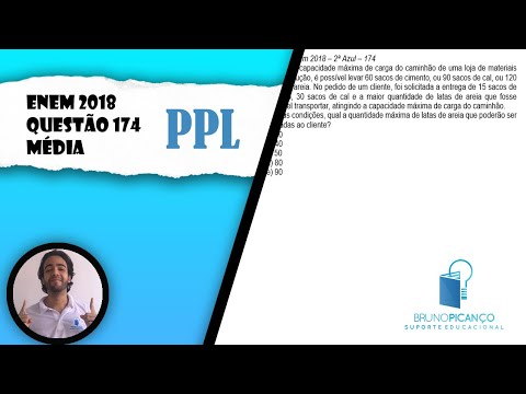 [ENEM 2018-PPL] Questão 174 📘#94-RAZÃO E PROPORÇÃO