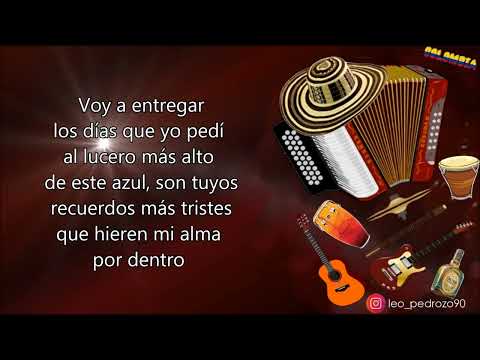 No Me Duele Recordarte, Hermanos Zuleta - Letra