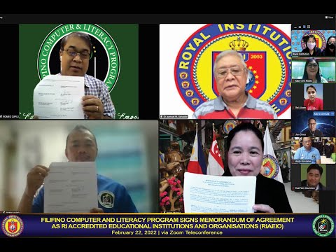 RI's Memorandum of Agreement Signing Ceremony