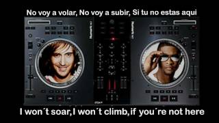 david guetta ft usher without you  lyrics-letra ingles-español