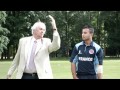 RICHIE BENAUD - legspin clinic for Zika Ali of France.