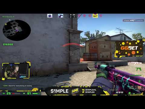 s1mple insane 1v5 FPL clutch