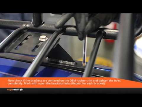 How to install a Bajarack roof rack to an Ford Ranger