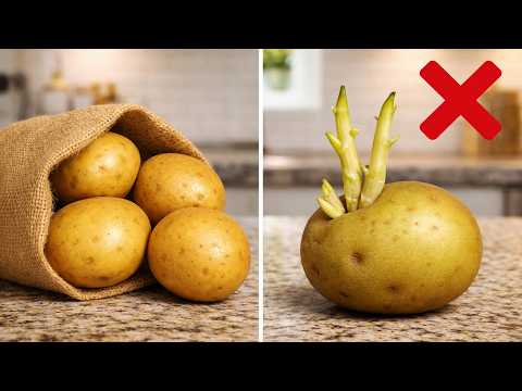 5 Ways to Store POTATOES for 1 Year Without SPOILING – Farmer’s Secret Hack|Clever Tricks