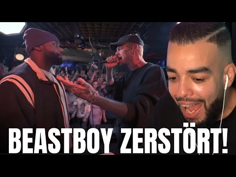 HE'S TOO STRONG!! SAMI reacts to Davie Jones vs. BEASTBOY (TADDL) Rap Battle