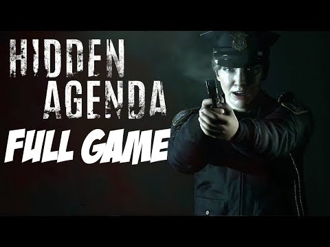 Hidden Agenda Gameplay Full Game Walkthrough Part 1 Movie with Endings Cutscenes