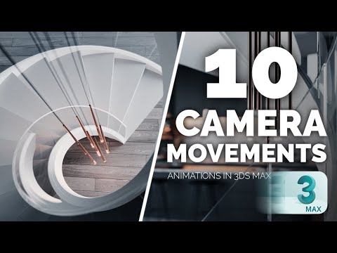 10 Camera Movements to use in 3ds max Animations