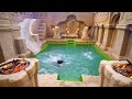 Amazing Girl Built Private Luxury Underground Water Park