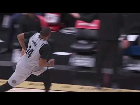 Norman Powell Strares Raptors Bench After Steal & Wide Open Throwdown!