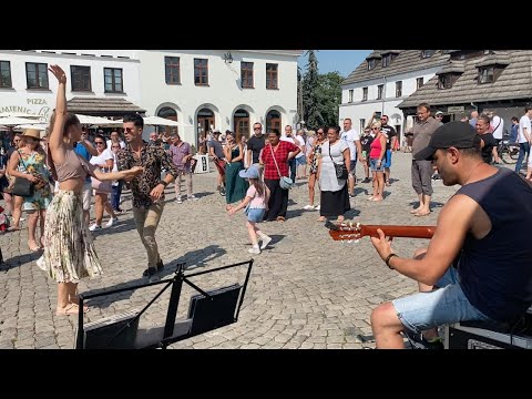 Imad Fares – wonderful dance, street Spanish guitar series video#1