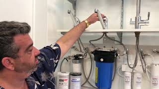 High Flow In Line Water Filter