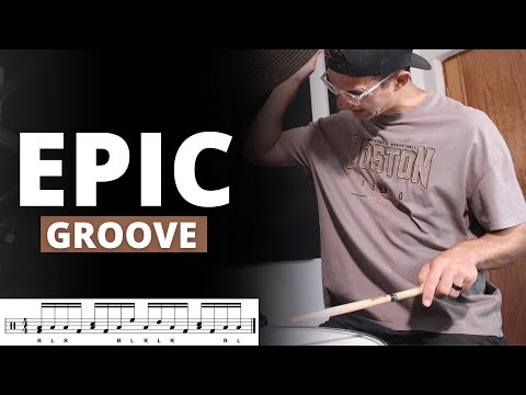 Here's an EPIC Tom Groove on the Drums