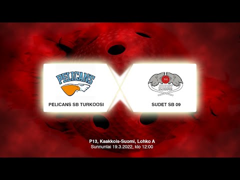 P13: PELICANS SB TURKOOSI vs SUDET SB 09 | Sudet Salibandy Kouvola