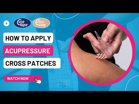 How to Apply Acupressure Cross Patches  » Instructions » CureTape