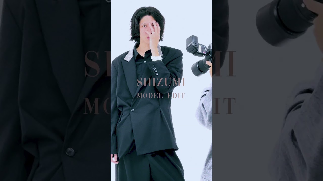 ファッションブランド『沈み』のモデルやりました。#shorts