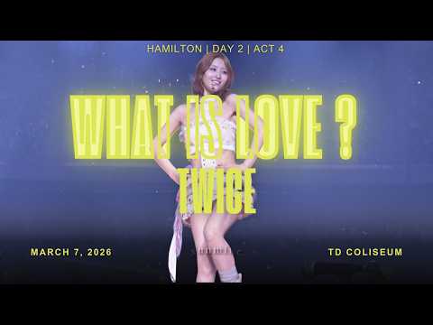 TWICE Shares 4K Fancam from Hamilton Tour Stop in 2026