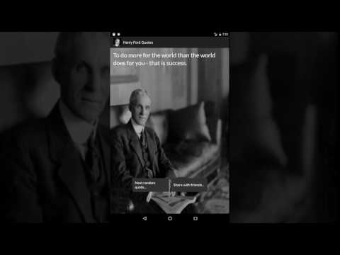 Henry Ford Quotes Video