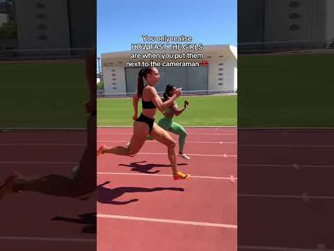 This is fast they are moving! #trackandfield