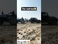 Thar Vs Tractor Thar And Tractor Tochan Gone Worng Car Tochan Thar Tractor Youtube Shorts