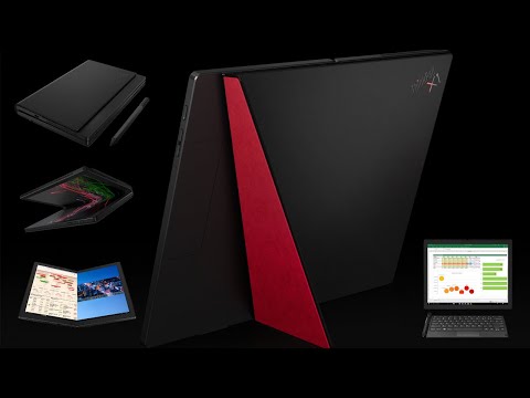 Image for YouTube video with title Lenovo ThinkPad X1 Fold: "Unfold New Possibilities" Trailer viewable on the following URL https://youtu.be/iYjzDpAlctM