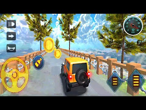 Mountain Monster Truck Climb Stunt -  Off road Car Driving Simulator - Android Games