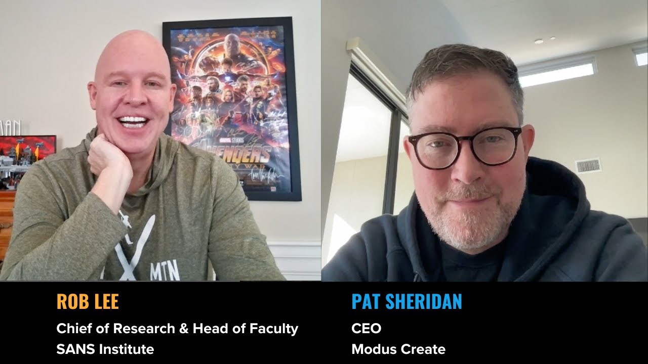 Rob Lee, Chief of Research & Head of Faculty - SANS - YouTube