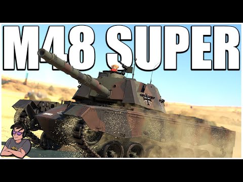 The "Super" Brilliant M48 Ft. NUKES?! - M48 Super - War Thunder