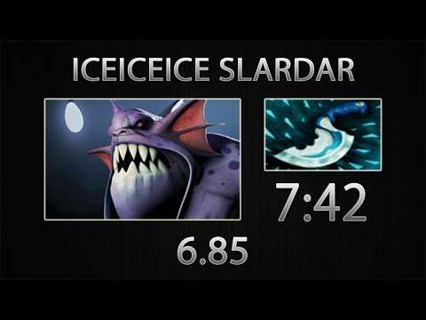 Dota 2 Slardar Fast Farm - iceiceice - Blink Dagger - 7:42 [6.85]