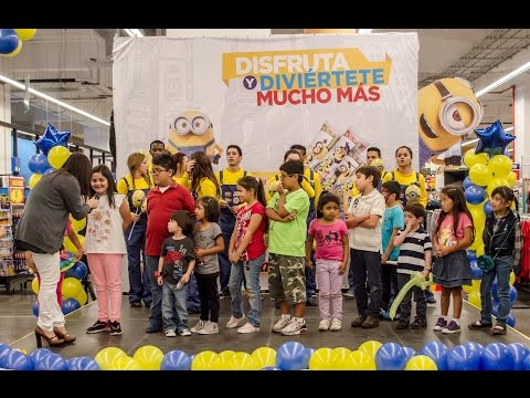 Los Minions invaden Walmart 