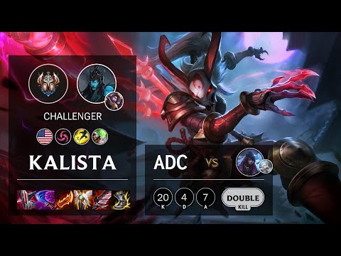 Kalista ADC vs Aphelios - NA Challenger Patch 11.16