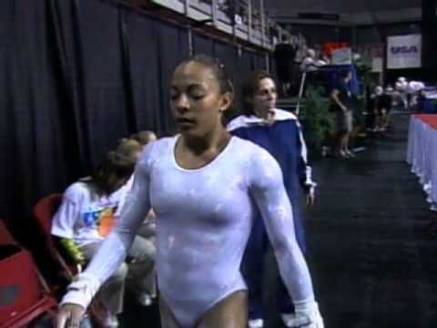Tasha Schwikert - Uneven Bars - 2001 U.S. Gymnastics Championships - Women - Day 1