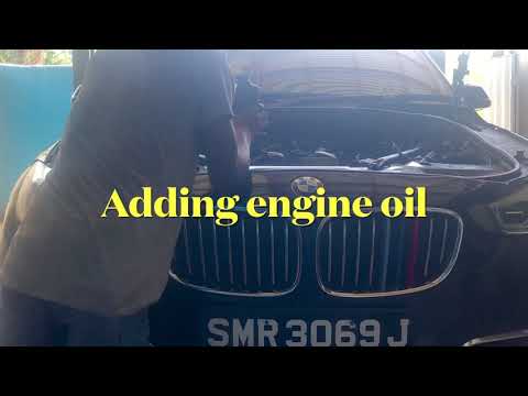 BMW F10 Engine removal and repair.
