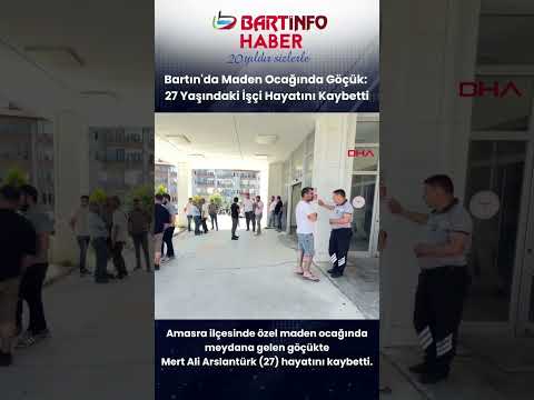 😢 27 yaşındaki genç madenci kurtarılamadı #bartın #haber #gündem #amasra #news