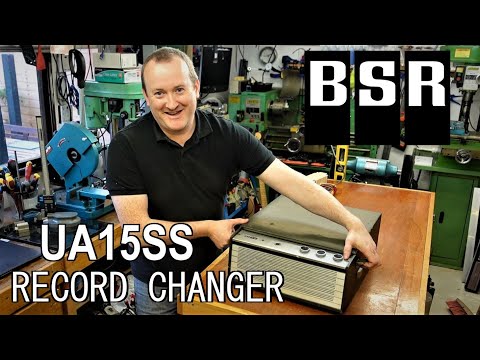 1970 KB Record Player Restoration - Part 2 (BSR UA15SS)