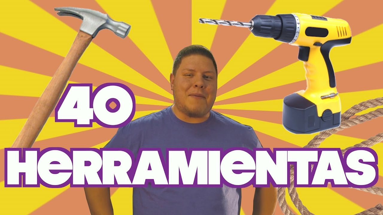 Watch Nombres de 40 HERRAMIENTAS en Inglés!! Now Nombres de 40 HERRAMIENTAS en Inglés!!
