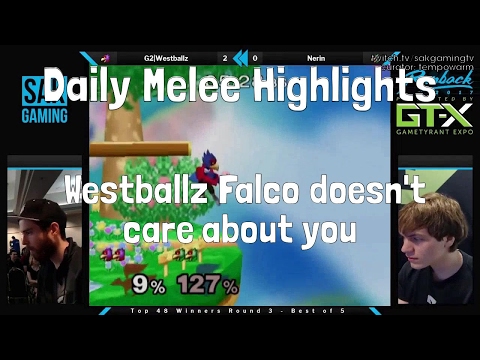 Daily Melee Highlights: Westballz Falco doesn't care about you